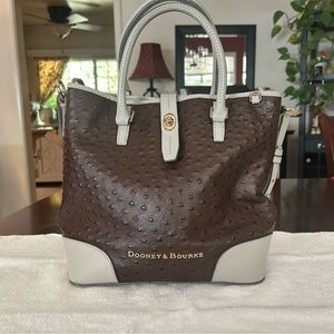Dooney Ostrich satchel